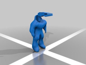 long face people 3d print model - Mito3D