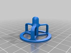my customized parametric simple smart spool holder 3d printer accessories 3d print model - Mito3D