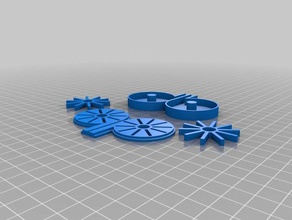 benim mini siren özelleştirilmiş oyuncaklar oyunlar 3d print model - Mito3D