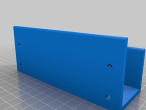 Tabelle Rock square-rail-Netzteil tool Inhaber - Boxen angepasst 3d print model - Mito3D