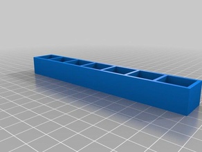 my customized pill box 2 containers 3d print model - Mito3D