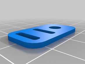 clip da cintura 3d la stampante parti personalizzato 3d print model - Mito3D