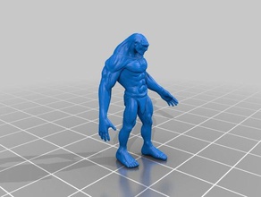 flesh golem remix games 28mm scale 30mm scale creature dd d20 dice dnd dungeons dragons giant miniature monster pathfinder rpg tabletop tabletop rpg 3d print model - Mito3D
