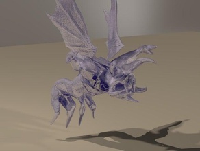 dragão criaturas 3d print model - Mito3D