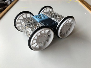 Räder cubelets modularen Roboter Bau - Spielzeug modulare Robotik 3d print model - Mito3D
