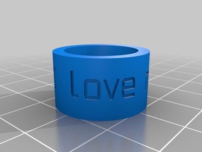 making ring rings customized 3d print model - Mito3D
