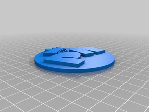 patricio rey le monete badge 3d print model - Mito3D