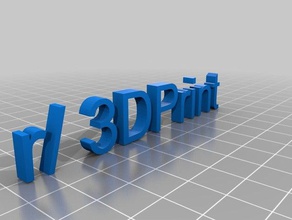 banner-Idee 3d drucken 3d print model - Mito3D