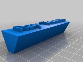 ray i segni loghi personalizzato 3d print model - Mito3D