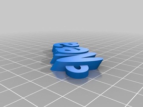 nena organizzazione personalizzato 3d print model - Mito3D