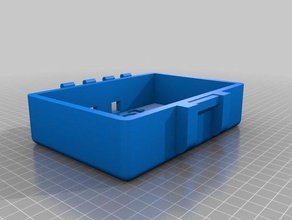 latching arduino box electronics 3d print model - Mito3D