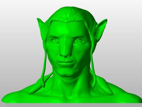 busto avatar modelos 3d print model - Mito3D
