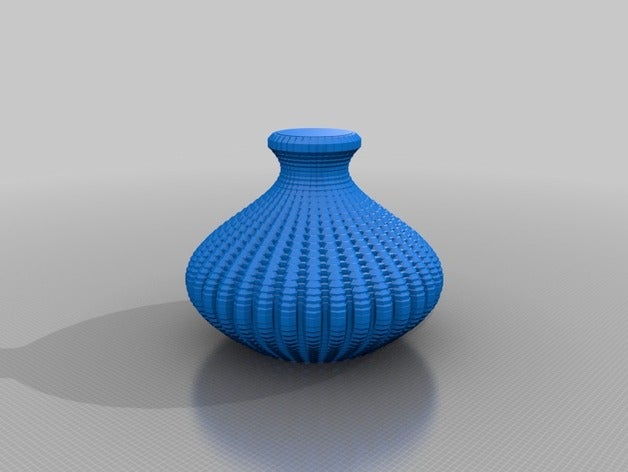 özel parametrik kabarcık vazo benim matematik sanat 3D print model - Mito3D