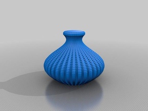 il mio personalizzato parametrico bolla vaso per la matematica arte 3d print model - Mito3D