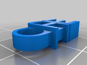 Tante elaine Schlüsselbund - Organisation angepasst 3d print model - Mito3D