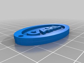 carl pulseira de identificação 3d impressão 3d print model - Mito3D