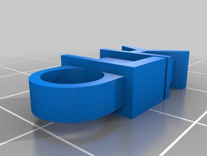 lk Anahtarlık organizasyon özelleştirilmiş 3d print model - Mito3D
