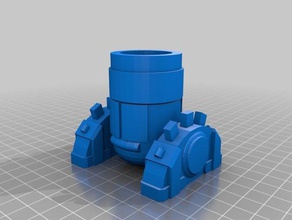 mortero coc 3d impressão 3d print model - Mito3D