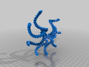 helical sculptures 3d print model - Mito3D
