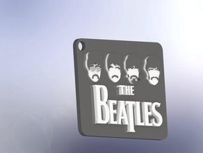 beatles catena chiave 3d stampa 3d print model - Mito3D