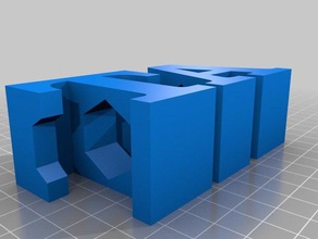 ta i segni loghi personalizzato 3d print model - Mito3D