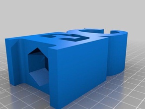 e segni loghi su misura 3d print model - Mito3D