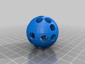 ballon carré de violon 3d l'impression 3d print model - Mito3D