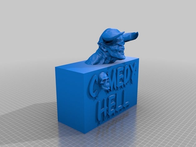 comedy hell 3d printing 3D print model - Mito3D