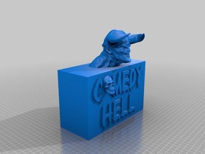 Komödie die Hölle 3d drucken 3d print model - Mito3D