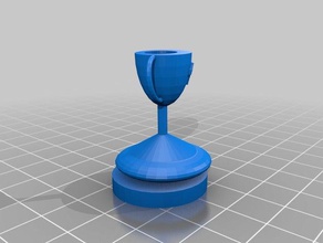la copa de reina 3d impresión 3d print model - Mito3D