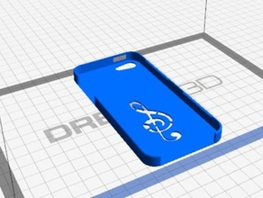 Musik von iphone 5 Fall 3d drucken 3d print model - Mito3D