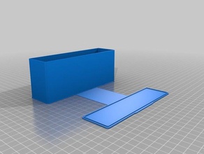 boite de 3 les conteneurs personnalisé 3d print model - Mito3D
