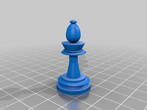 easter egg chess queen 3d printing 3d print model - Mito3D