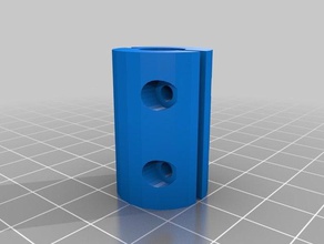 Achse Kupplung 38 Zoll-glatte Stange Teile angepasst 3d print model - Mito3D
