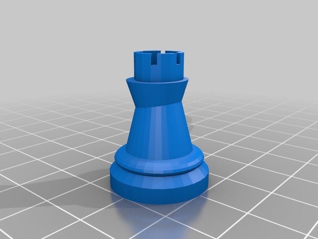 rook 3d stampa 3D print model - Mito3D