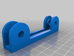 mini skateboard cuscinetti bobina di filamento a rulli 3d la stampante accessori personalizzato 3d print model - Mito3D