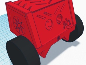 dustbunny Robotik 3d print model - Mito3D