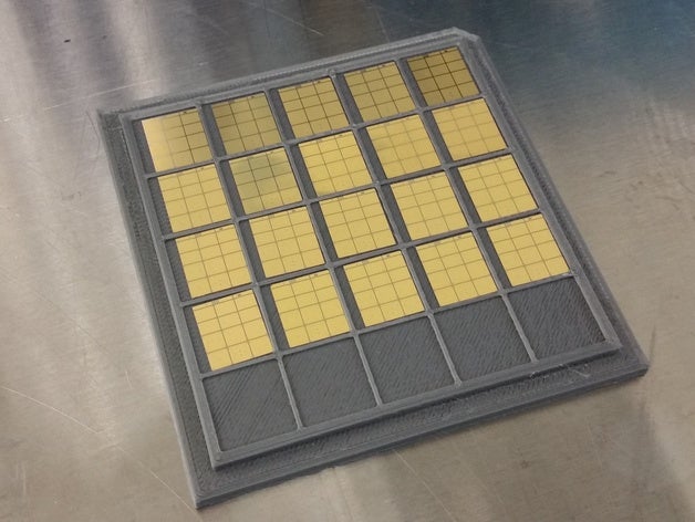 chip semiconductor de la bandeja herramienta los titulares cajas 3D print model - Mito3D
