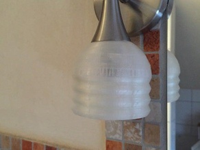 Lampenschirm hängenden Wandlampe Bad 3d print model - Mito3D