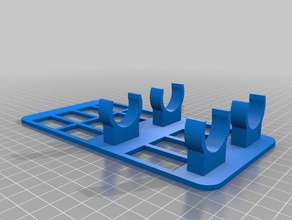 my customized aquarium heater bracket hobby 3d print model - Mito3D