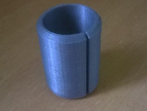 bisiklet handlebarstem reducer254mm 318mm spor açık havada gidon Dağı 3d print model - Mito3D