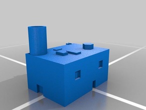 factory version 1 Gebäude Strukturen 3d print model - Mito3D