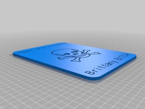 brittany perra signos logotipos personalizado 3d print model - Mito3D