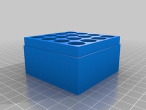 my customized battery box tool holders boxes 3d print model - Mito3D