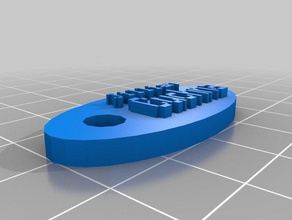 un trousseau de clés d'autres personnalisé 3d print model - Mito3D