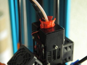 cable guard overlord pro 3d printer parts 3d print model - Mito3D