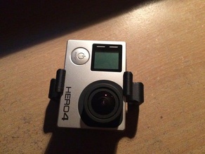 gopro clip iphone 5s cámara 3d print model - Mito3D