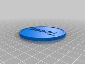 token tacos coins badges customized 3d print model - Mito3D