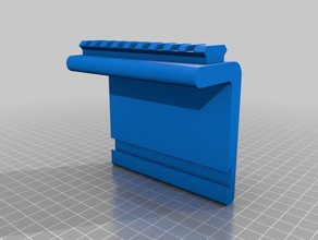 kalaşnikof tarafı picatinny rail mount hobi 3d print model - Mito3D