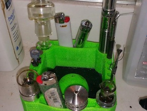 smokers ashtray household vape pen 3d print model - Mito3D